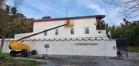 trabajo en fachada